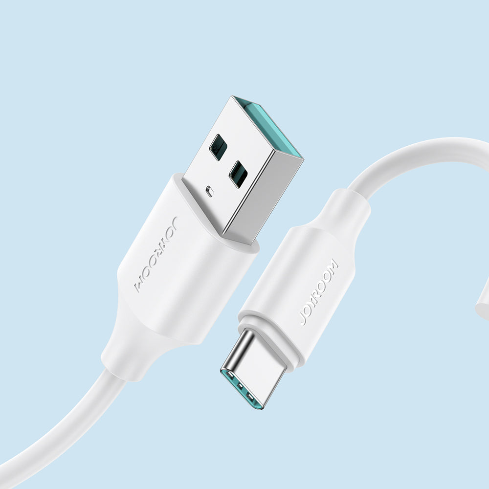 Joyroom Long-Lasting A9 USB-A–USB-C 3 A kabelis, 2 m, melns