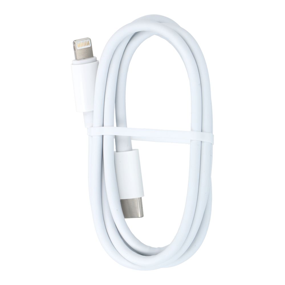 Kabelis Cable Type C to Lightning PD 3A 27W C291 BOX 1 m white — attēls 2
