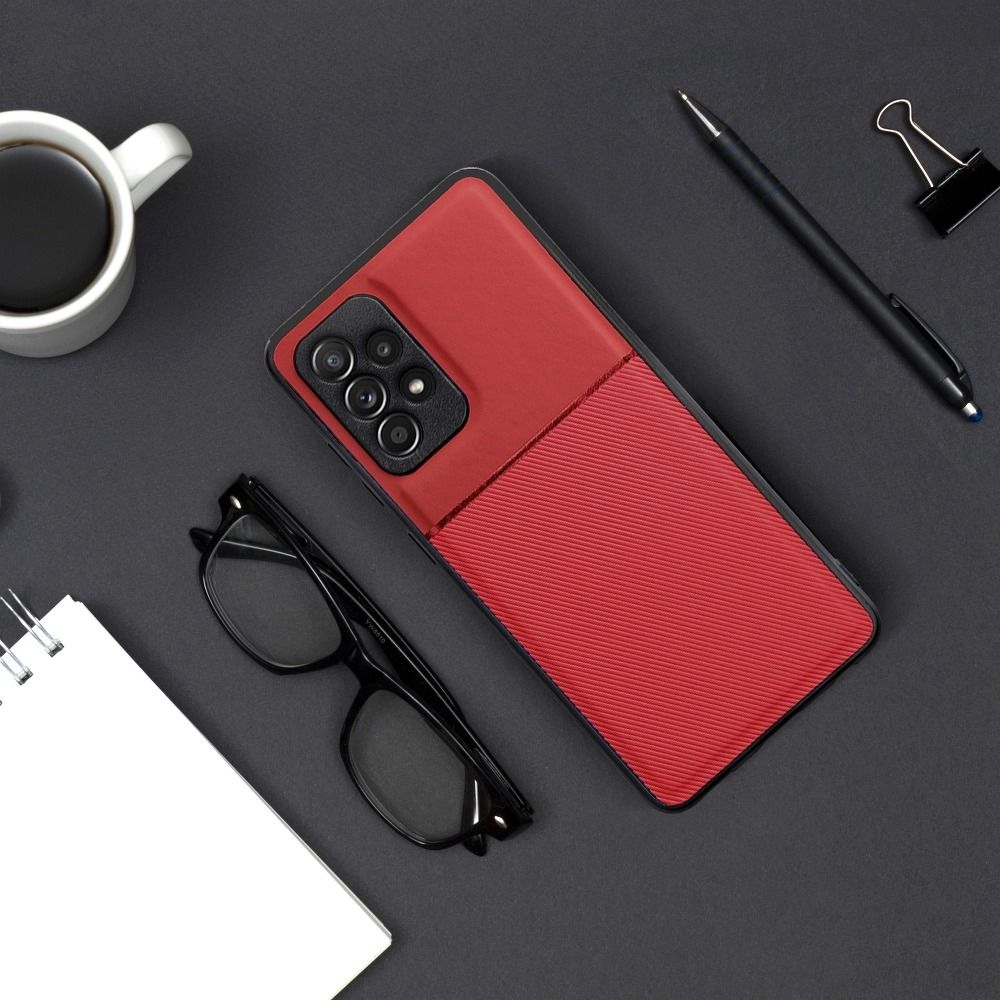 Aizsargvāciņš Samsung S22 – NOBLE, sarkans — attēls 4