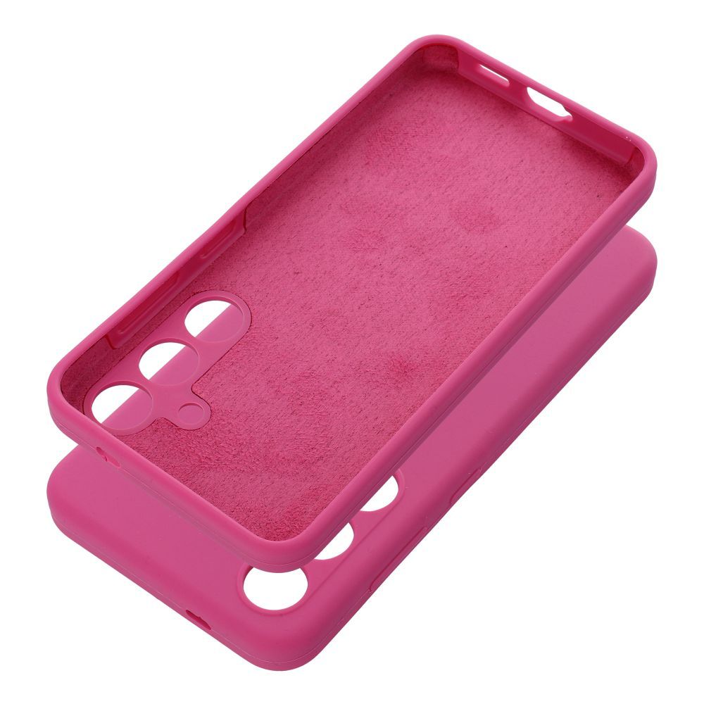 Aizsargvāciņš Samsung S24 FE – SILICONE 2mm, rozā
