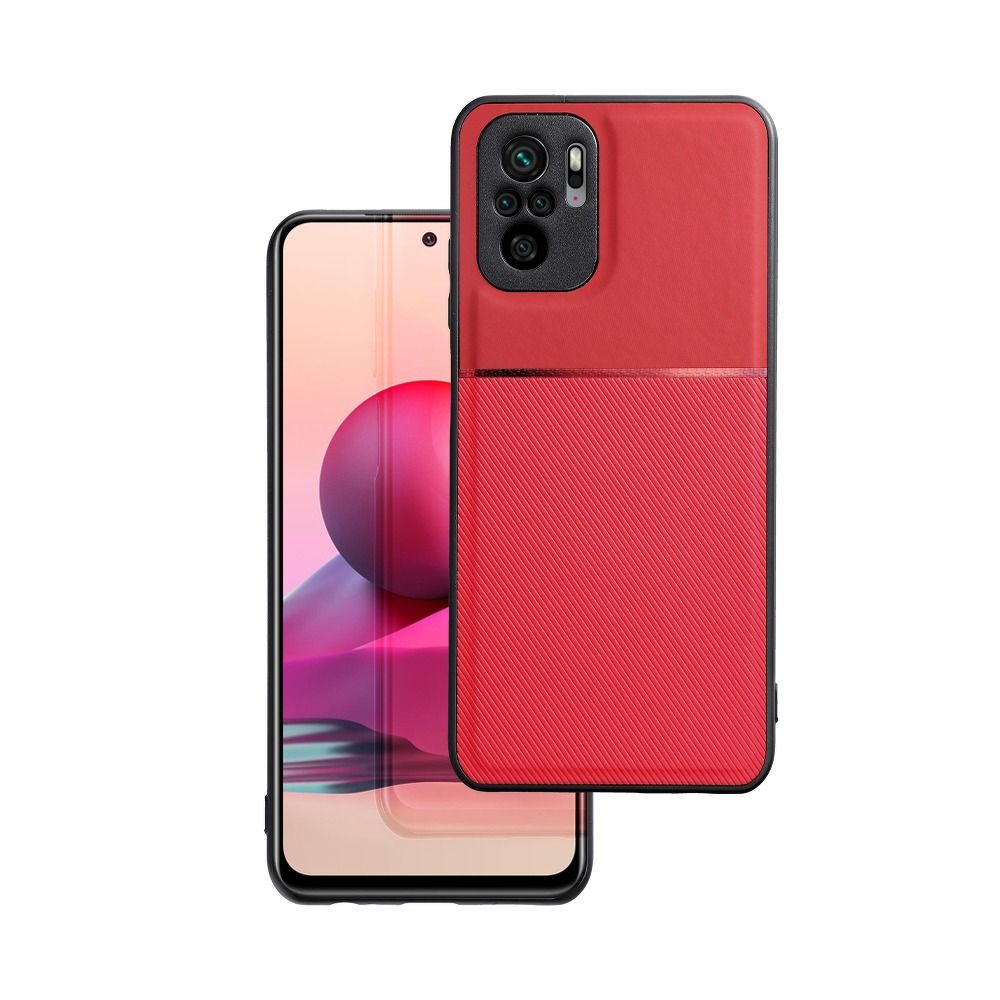 Aizsargvāciņš Xiaomi Redmi Note 10 / 10S – NOBLE, sarkans