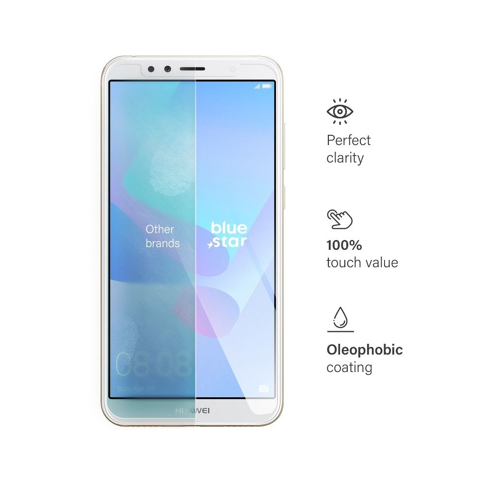 Aizsargstikls HUAWEI Y6 2018 – Blue Star — attēls 4