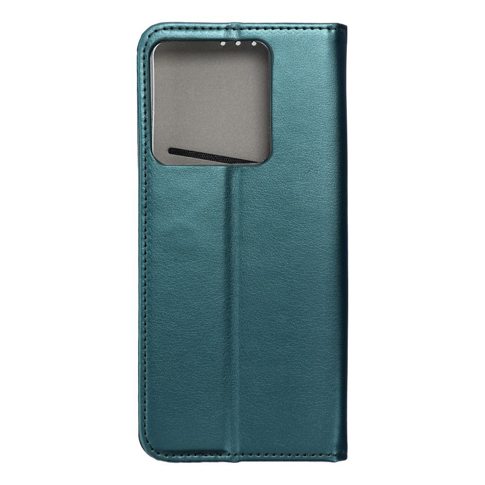 Aizsargvāciņš Xiaomi Redmi Note 13 Pro 5G – SMART MAGNETO, tumši zaļš — attēls 2