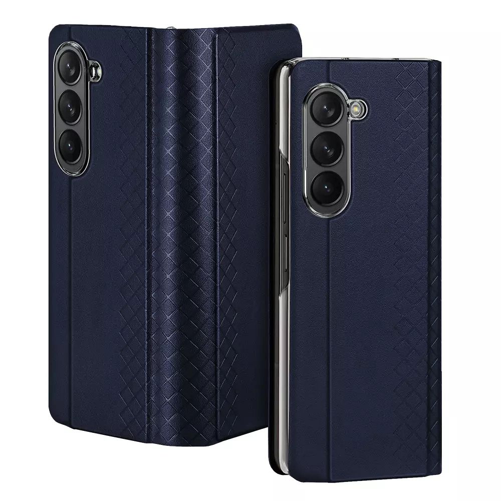 Aizsargvāciņš Samsung Z Fold5 5G – DUX DUCIS BRIL, zils — attēls 2