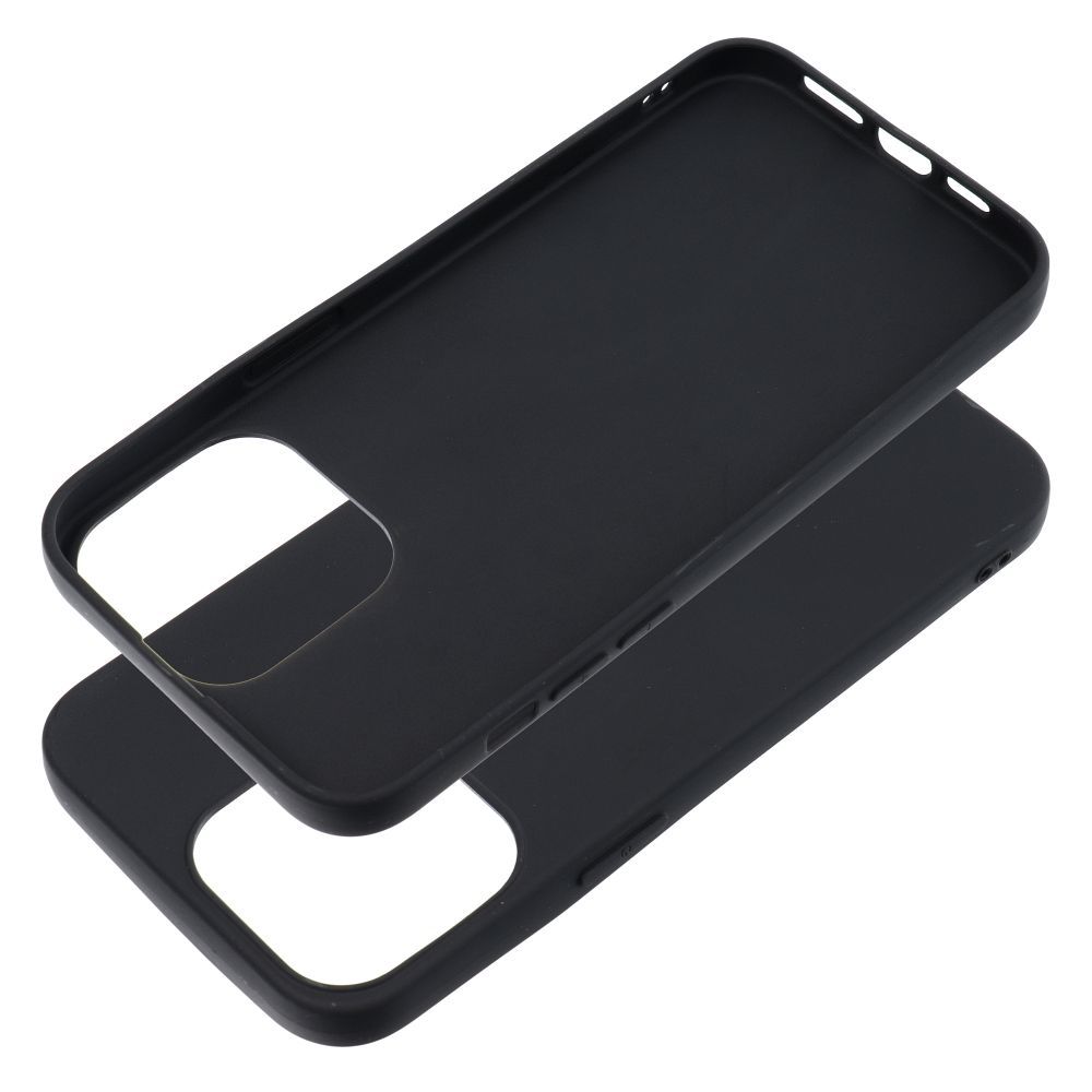 Aizsargvāciņš iPhone 15 Pro – MATT, melns — attēls 3
