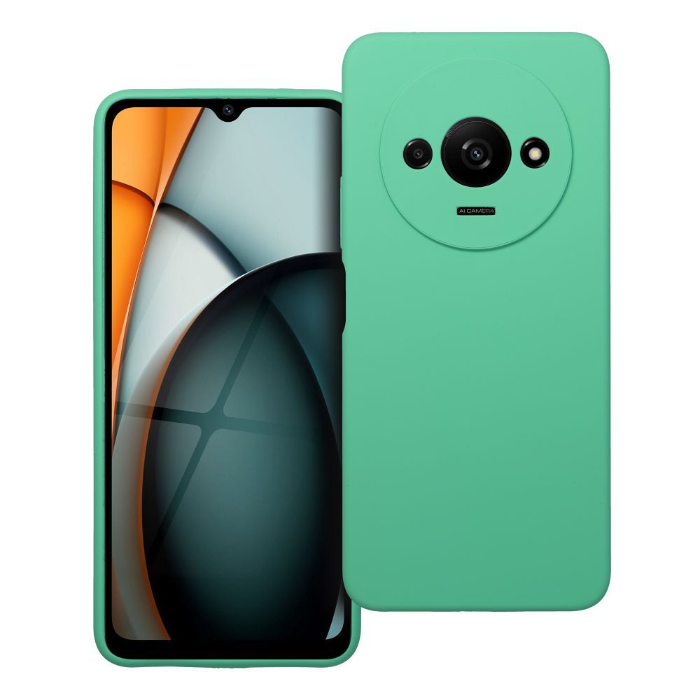 Aizsargvāciņš Xiaomi REDMI A3 4G mint – SILICONE 2mm