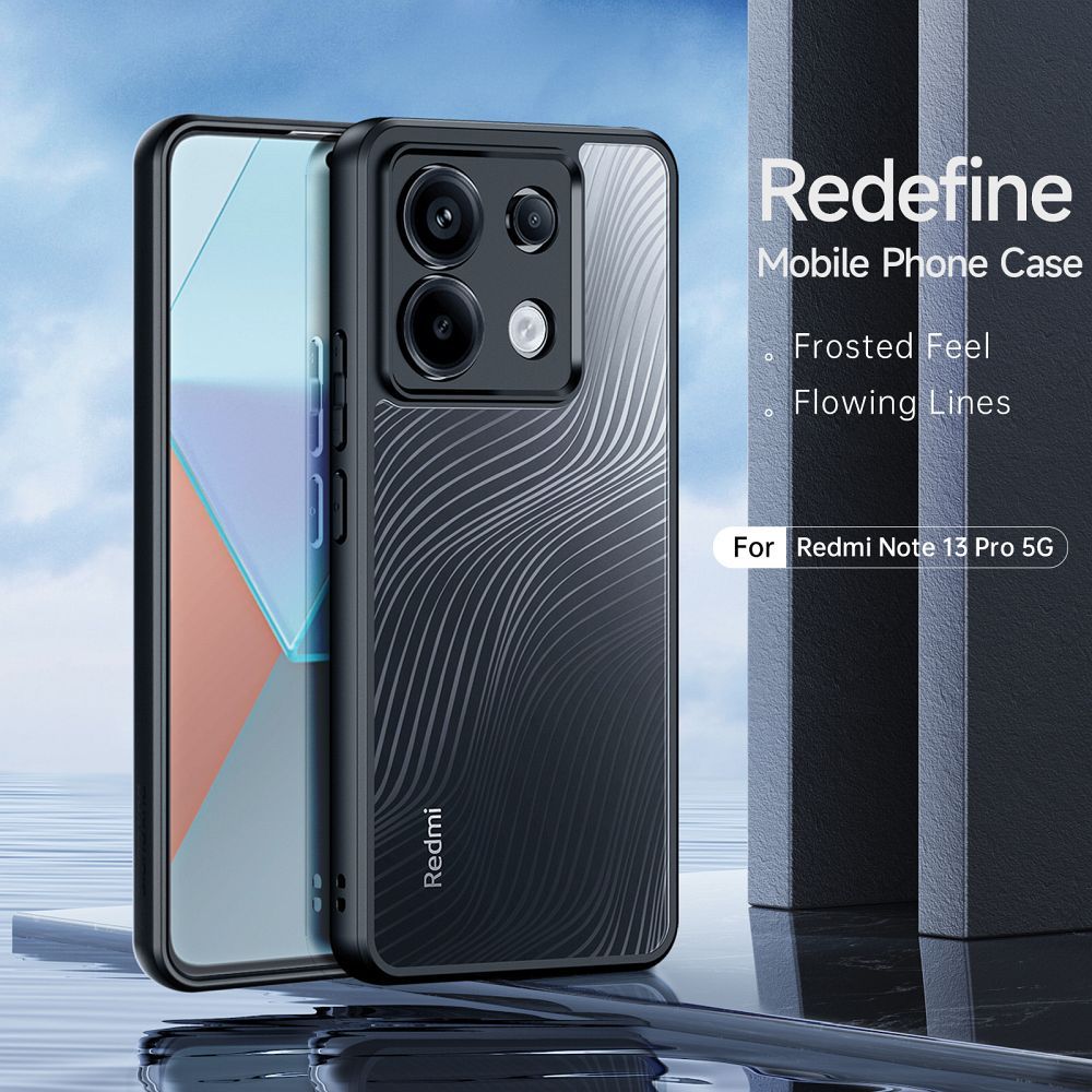 Aizsargvāciņš REDMI NOTE 13 Pro 5G – DUX DUCIS AIMO, melns — attēls 3