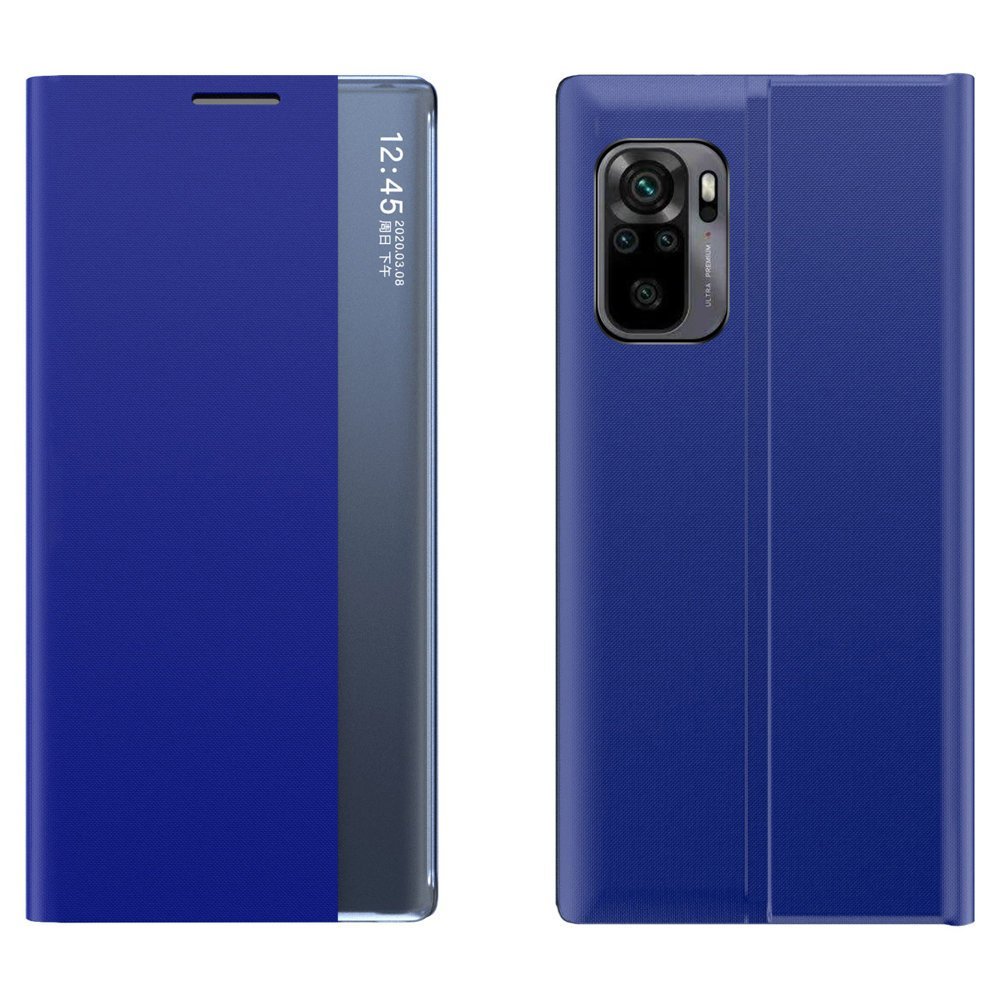 Aizsargvāciņš Xiaomi Redmi K40 Pro+ / K40 Pro / K40 / Poco F3 – Sleep Bookcase Type with Smart Window, zils