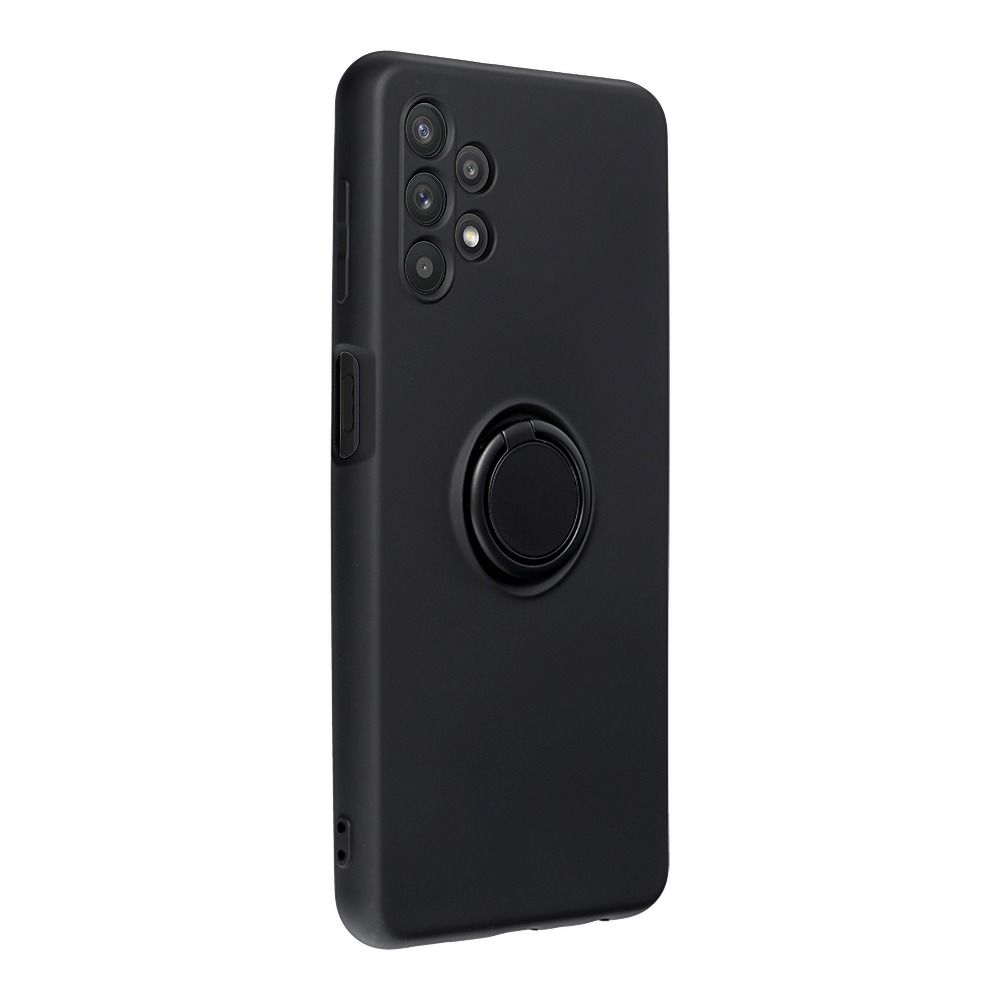 Aizsargvāciņš Samsung A13 4G – SILICONE RING, melns — attēls 2