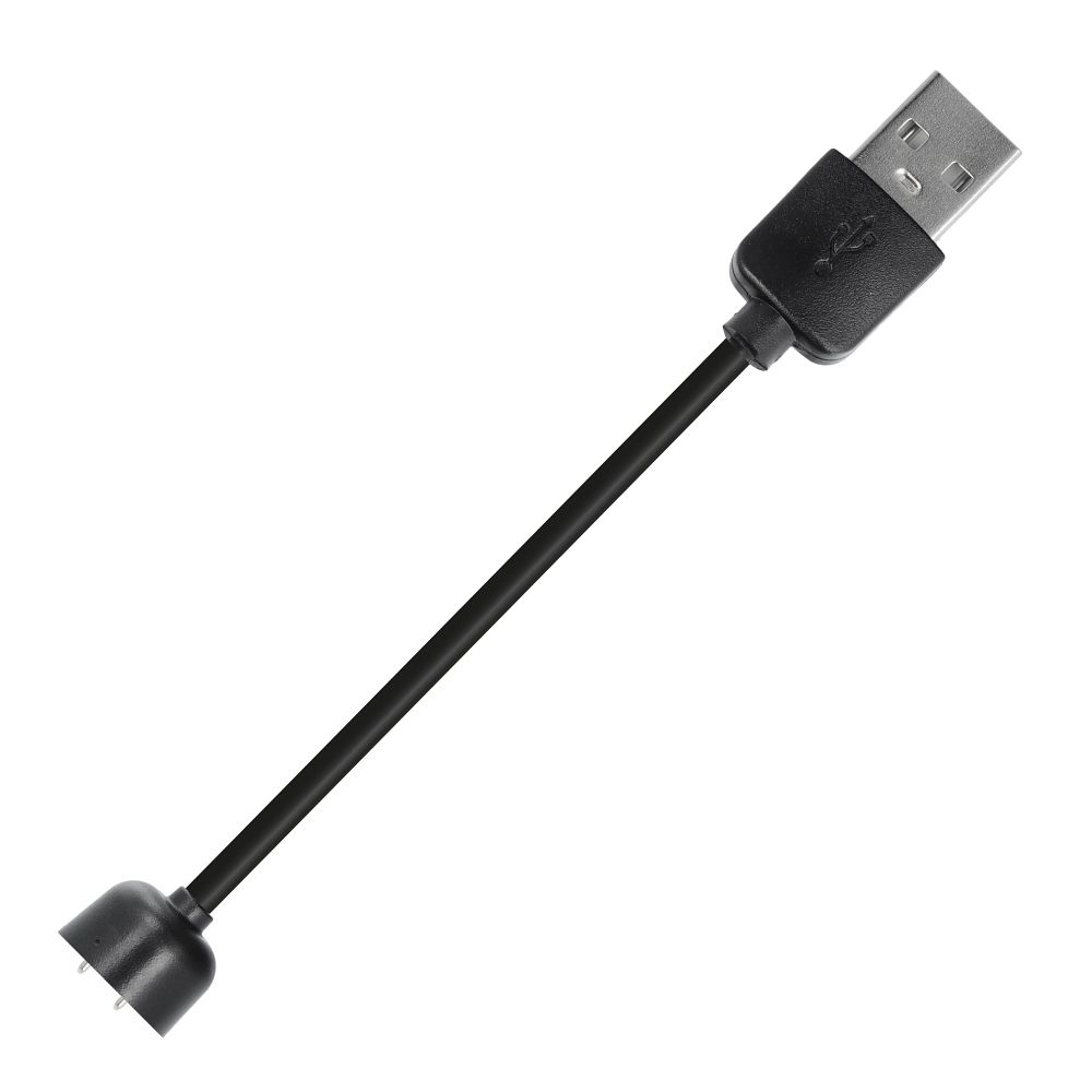 Kabelis Cable USB A for charging Xiaomi Mi Band 5 / Mi Band 6 0,15 m black
