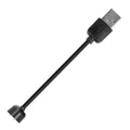 Kabelis Cable USB A for charging Xiaomi Mi Band 5 / Mi Band 6 0,15 m black