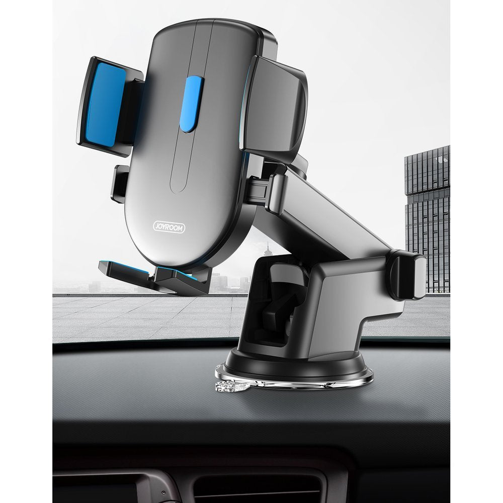 Joyroom car phone holder with telescopic extendable arm for dashboard and window black (JR-OK3) — attēls 2
