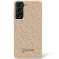 Aizsargvāciņš Samsung S23 GUHCS23SHGGSHD (Fixed Glitter) – GUESS, zelta