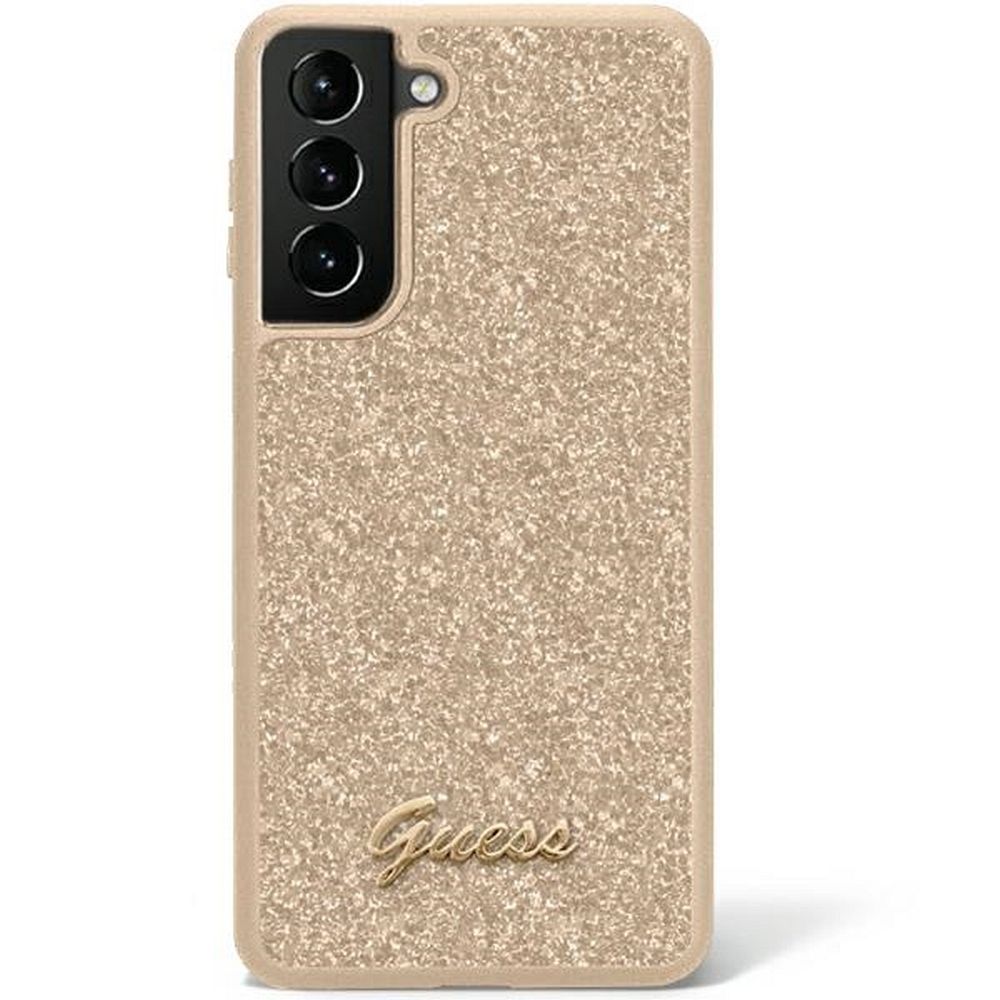 Aizsargvāciņš Samsung S23 GUHCS23SHGGSHD (Fixed Glitter) – GUESS, zelta