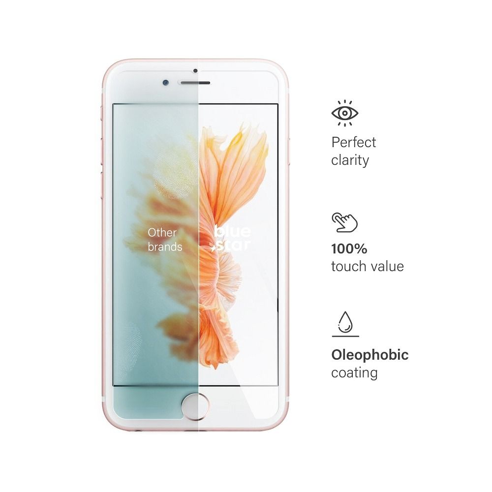 Aizsargstikls iPhone 6 Plus – Blue Star — attēls 4