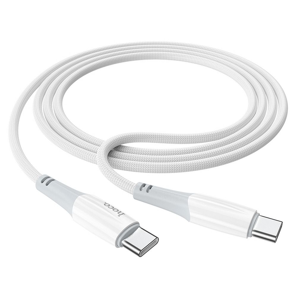 Kabelis HOCO cable Type C to Type C PD 3A 60W X70 1 m white — attēls 2