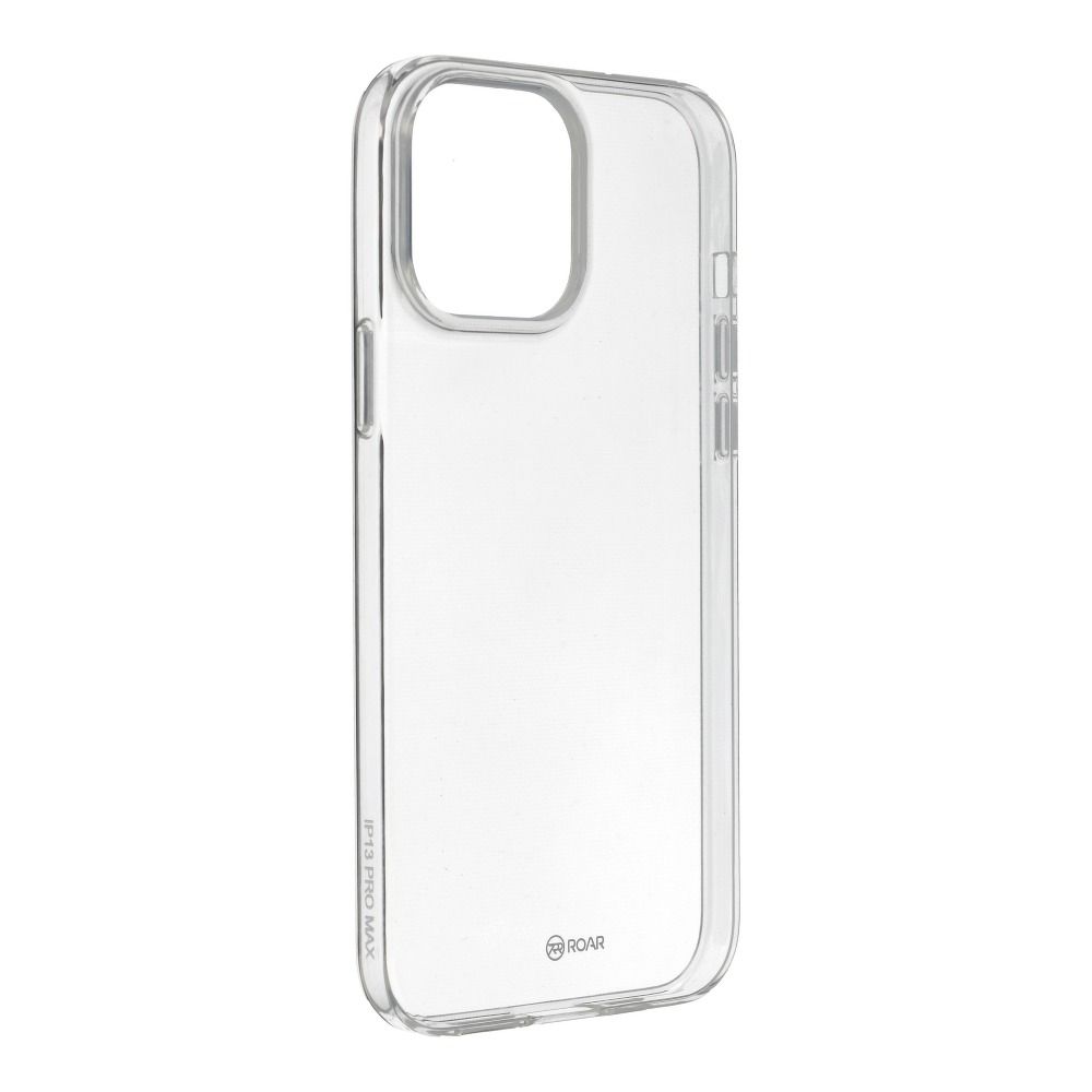 Aizsargvāciņš iPhone 13 Pro Max – Jelly Roar, caurspīdīgs