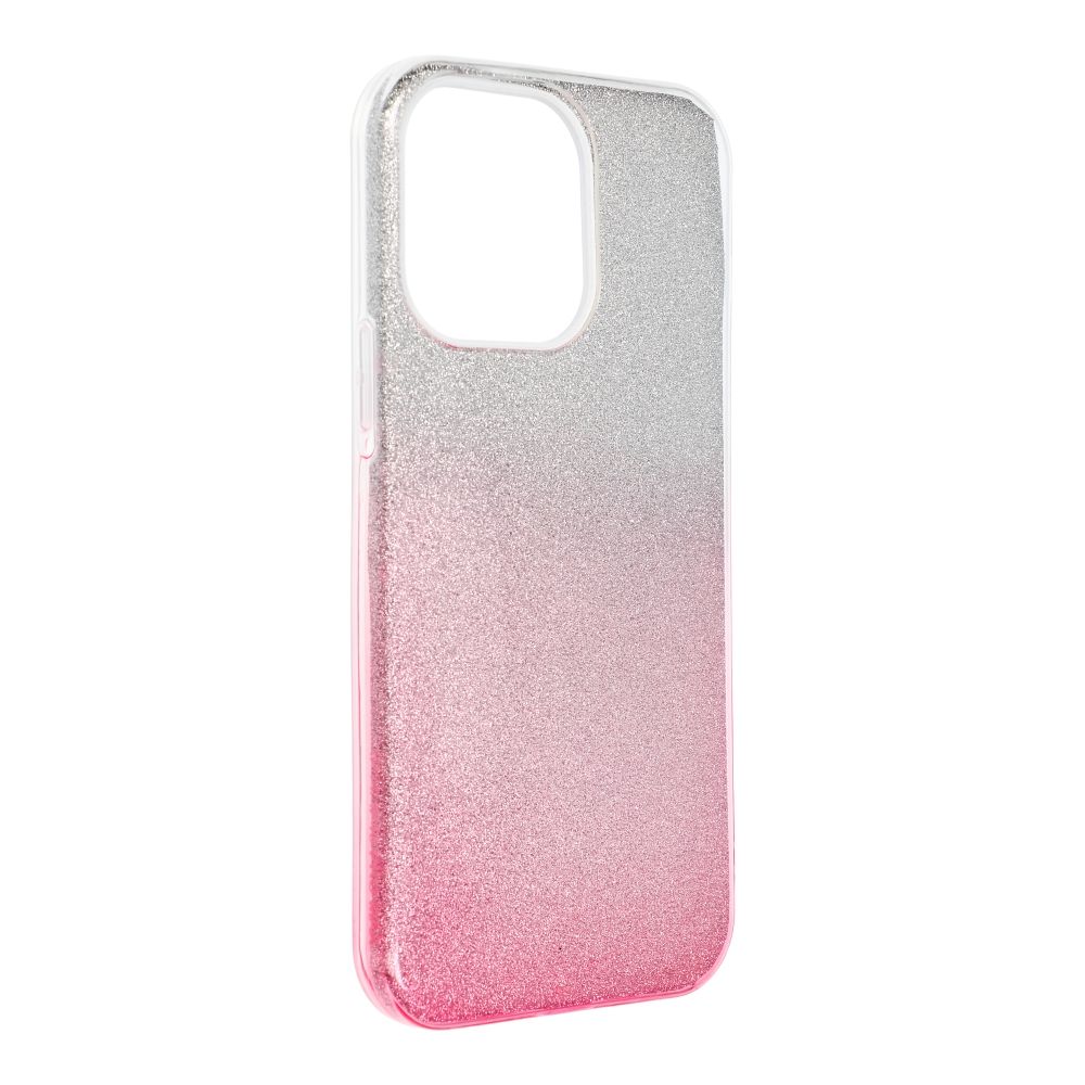 Aizsargvāciņš iPhone 14 Pro Max transparent – SHINING, rozā