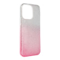 Aizsargvāciņš iPhone 14 Pro Max transparent – SHINING, rozā