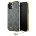 Aizsargvāciņš iPhone 11 6.1" / Xr grey/gray hard case 4G Charms Collection – Guess GUHCN61GF4GGR