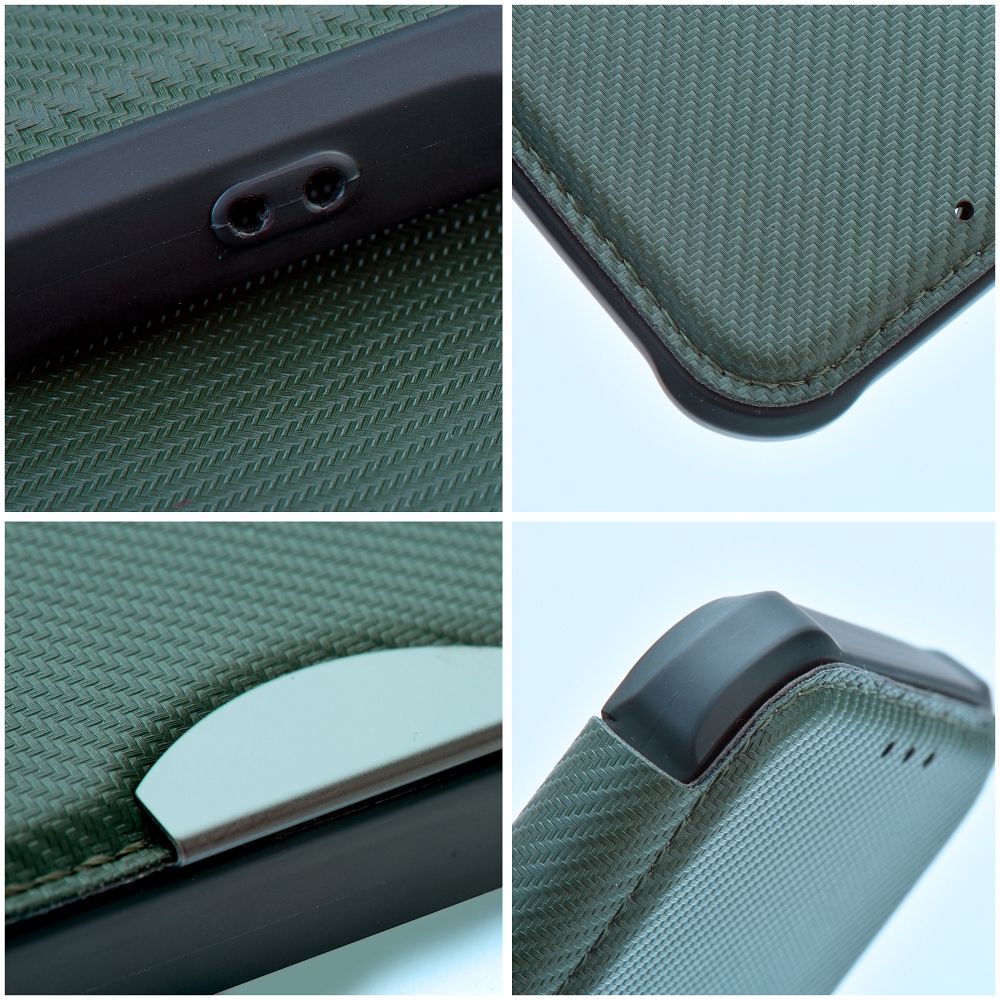 Aizsargvāciņš Xiaomi Redmi 12C – RAZOR, tumši zaļš — attēls 4