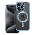 Aizsargvāciņš iPhone 15 Pro – ELECTRO MAG compatible with MagSafe, zils