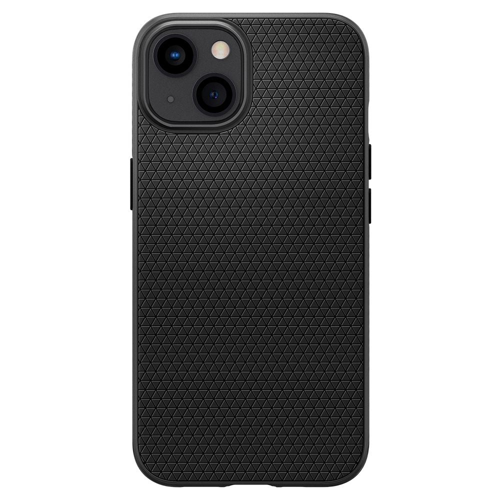 Aizsargvāciņš iPhone 13 Case – Spigen Liquid Air, matēti melns — attēls 2