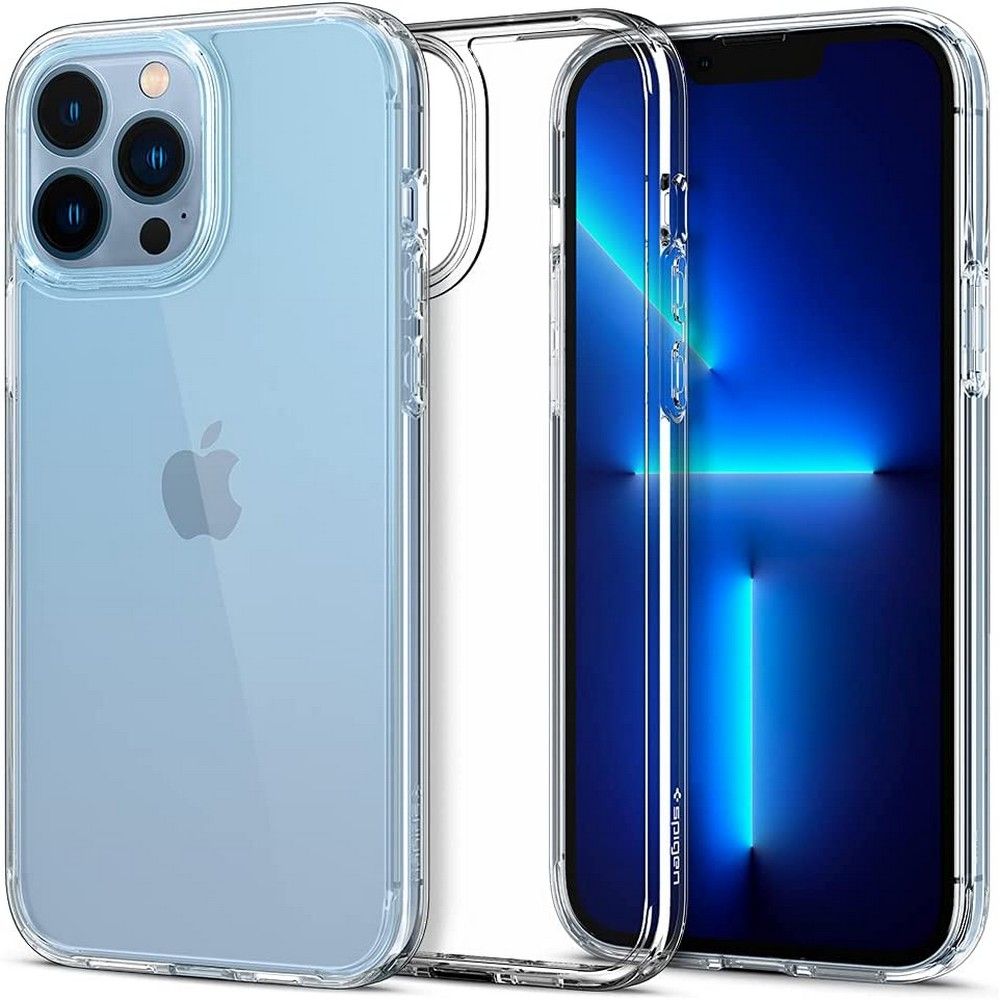 Aizsargvāciņš iPhone 13 Pro Case – Spigen Ultra Hybrid, caurspīdīgs