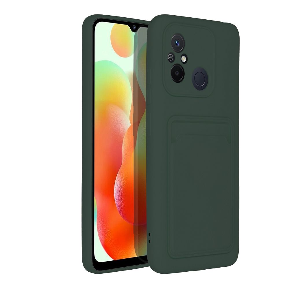 Aizsargvāciņš Xiaomi Redmi 12C – CARD, zaļš — attēls 2