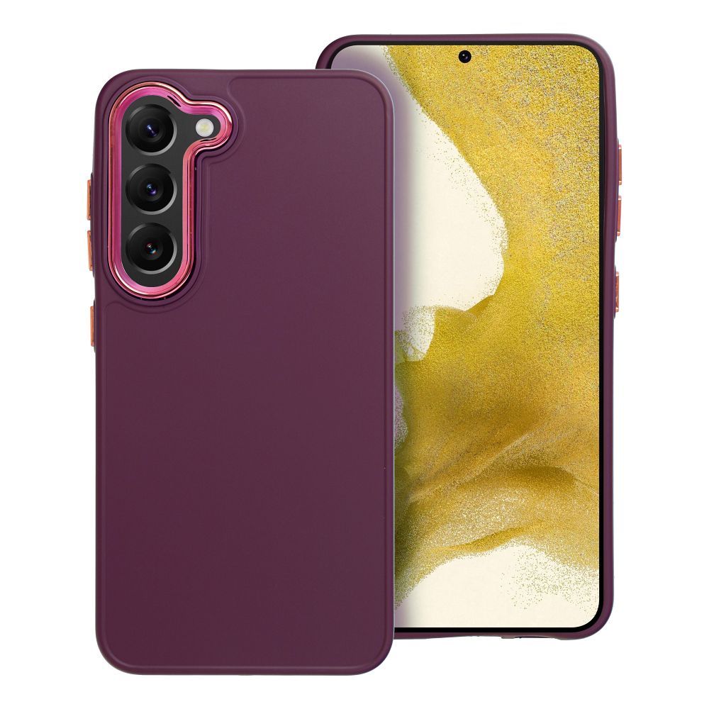 Aizsargvāciņš Samsung S23 – FRAME, violets