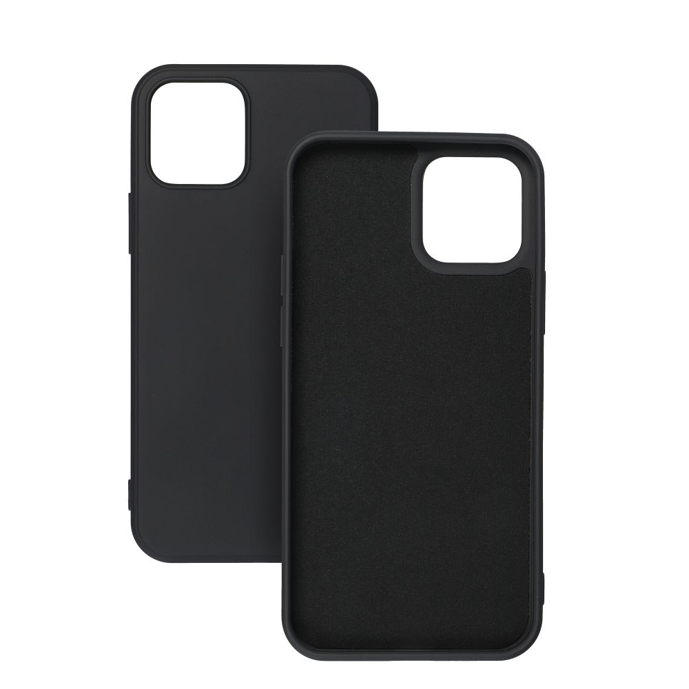 Aizsargvāciņš iPhone 16 Plus – SILICONE, melns — attēls 3