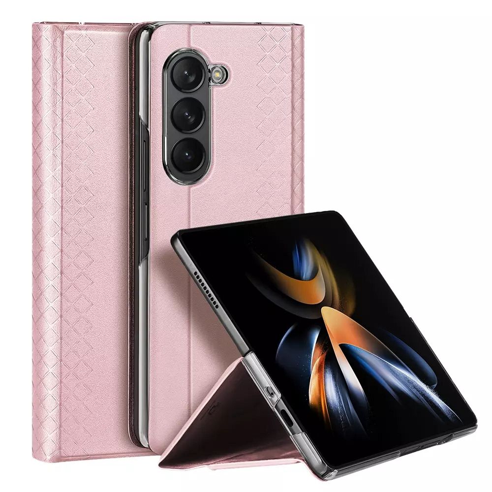 Aizsargvāciņš Samsung Z Fold5 5G – DUX DUCIS BRIL, rozā