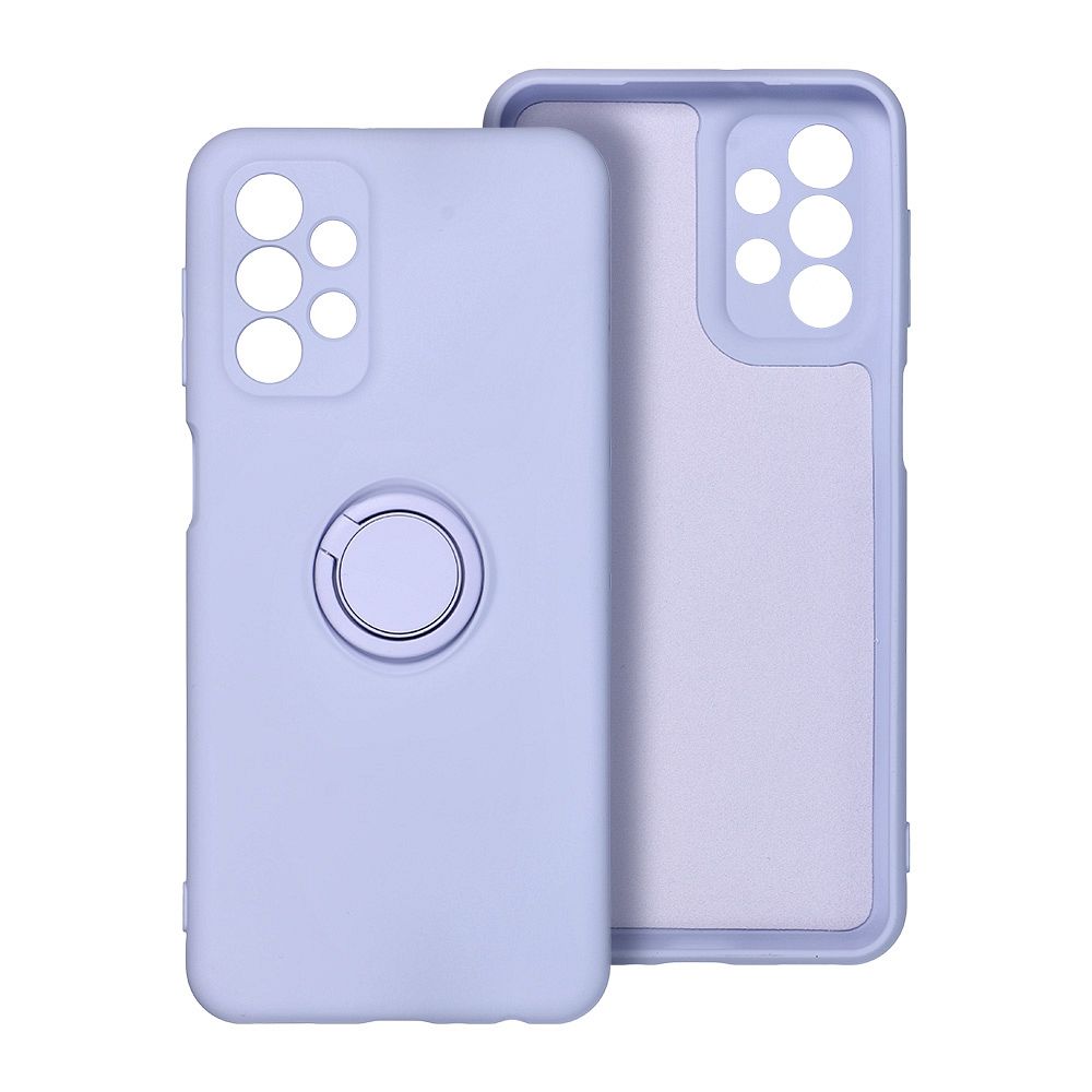 Aizsargvāciņš Samsung A05S – SILICONE RING, violets — attēls 3