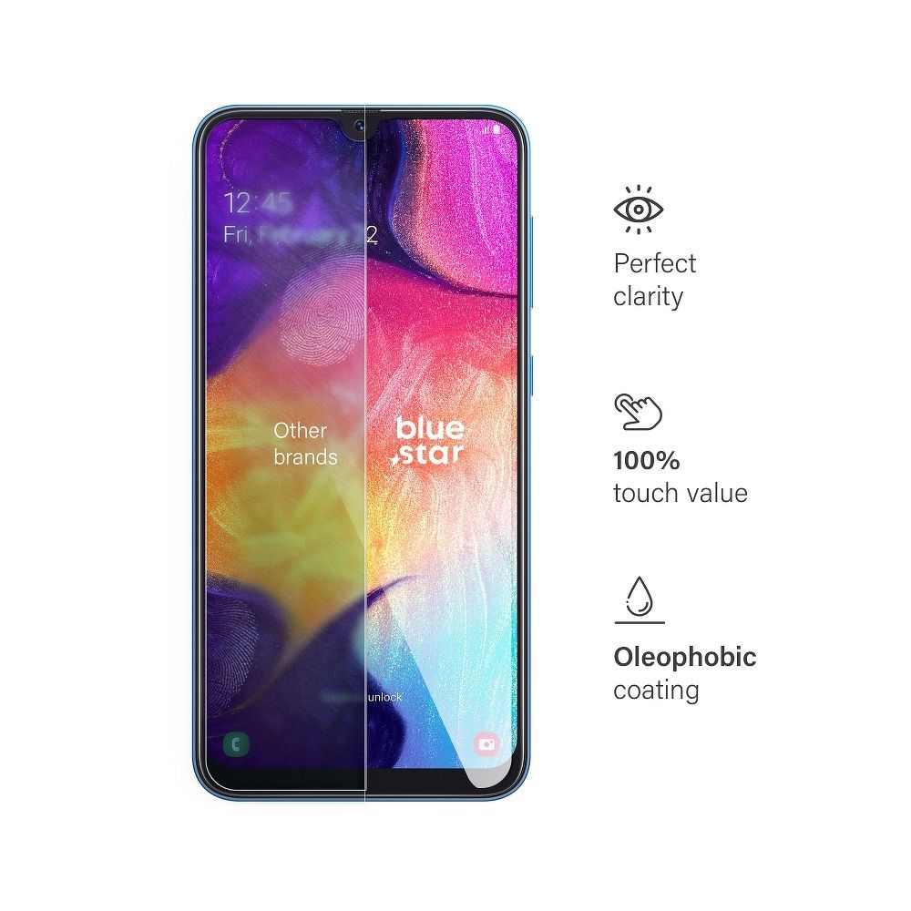 Aizsargstikls Samsung Galaxy A50 – Blue Star — attēls 4