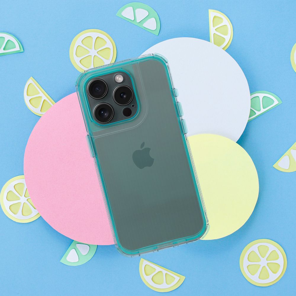 Aizsargvāciņš iPhone 16 Pro Max mint – MATRIX CLEAR — attēls 4