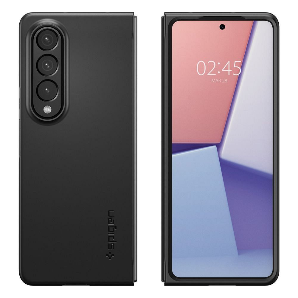 Aizsargvāciņš Samsung Z FOLD 4 – SPIGEN Airskin, melns — attēls 4