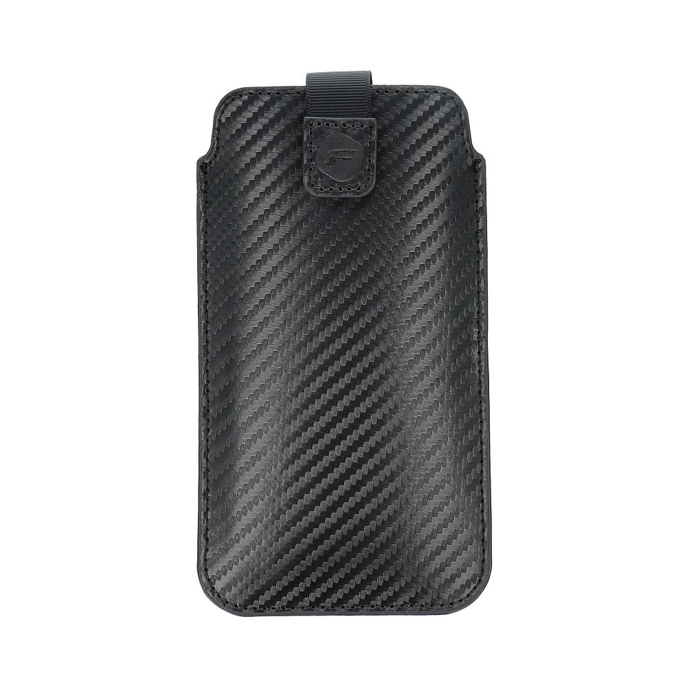 Aizsargvāciņš iPhone 13 PRO MAX / 12 PRO MAX / Samsung A52 5G / LTE ( 4G ) / A20s / A71 / S21 Plus / Xiaomi Redmi Note 10 / 10s / REALME 8 – POCKET Carbon Universal - Size 12 — attēls 3