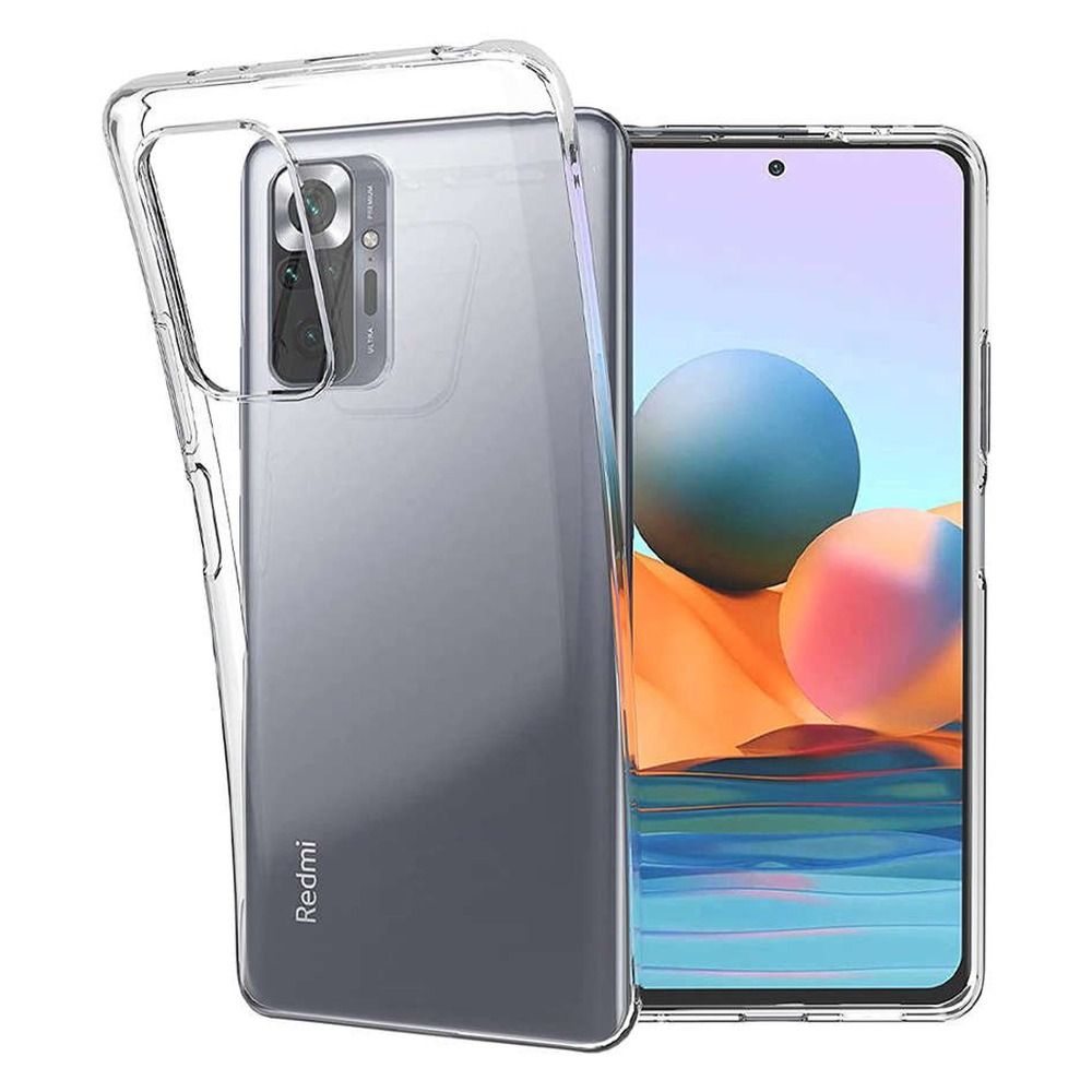 Aizsargvāciņš BACK CASE ULTRA SLIM 0,5 mm forXiaomi Redmi 10 transparent