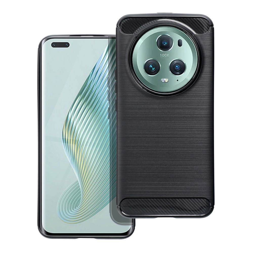 Aizsargvāciņš HONOR Magic 5 Pro – CARBON, melns — attēls 2