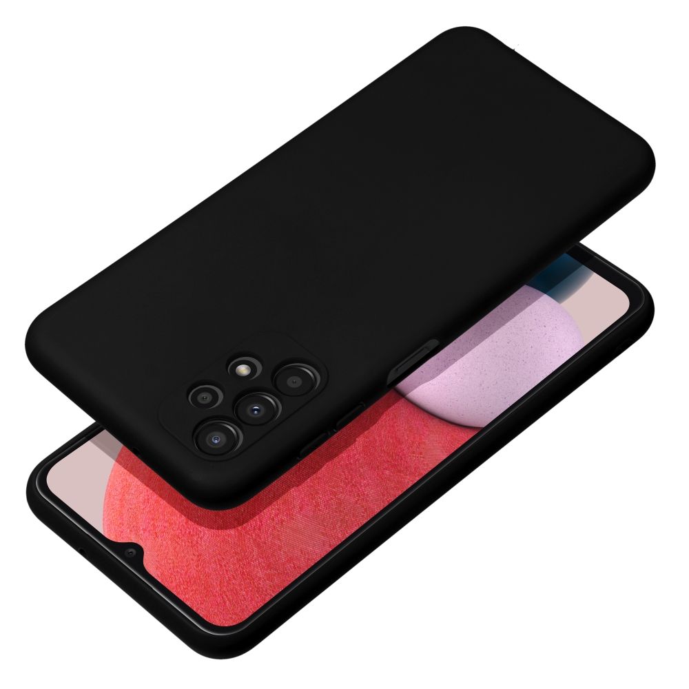 Aizsargvāciņš Samsung A13 4G – SOFT, melns — attēls 3