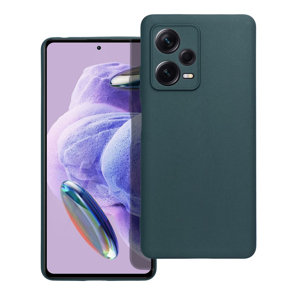 Aizsargvāciņš Xiaomi Redmi Note 12 Pro Plus 5G – MATT, tumši zaļš