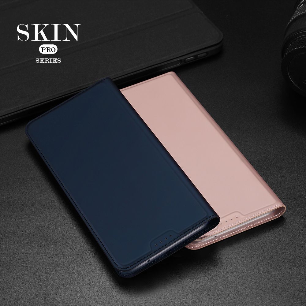 Aizsargvāciņš Samsung S23 FE – DUX DUCIS wallet SKIN PRO, zils — attēls 4