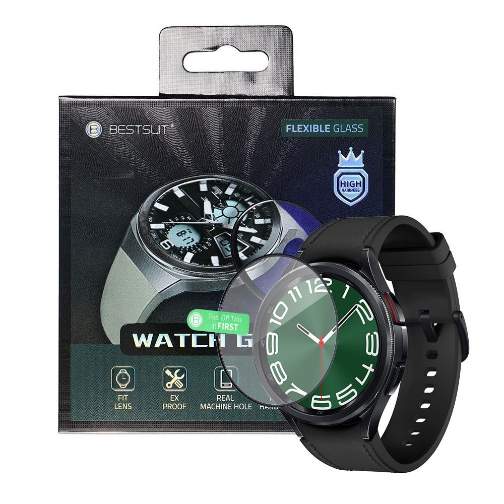 Aizsargstikls Samsung Galaxy Watch 6 Classic 47mm – Bestsuit Flexible — attēls 2