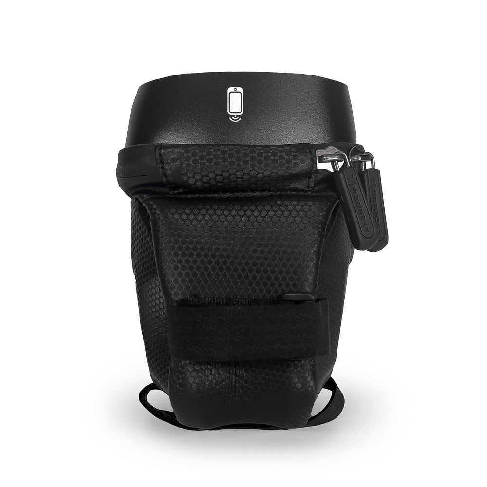 Velosipēda vai skrejriteņa soma Wozinsky Bike Frame Bag with Phone Case 1.7L Black (WBB28BK) — attēls 3