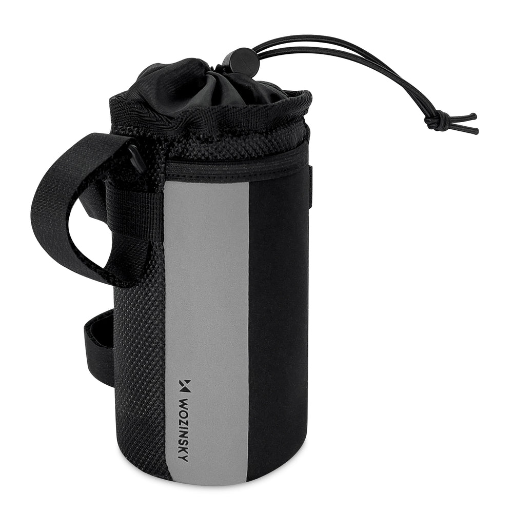 Velosipēda vai skrejriteņa soma Wozinsky Thermal Bottle Bag for Bike or Scooter 1L Black (WBB29BK) — attēls 4