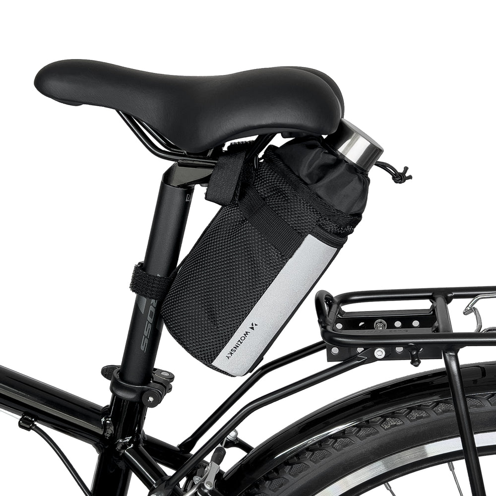 Velosipēda vai skrejriteņa soma Wozinsky Thermal Bottle Bag for Bike or Scooter 1L Black (WBB29BK) — attēls 2