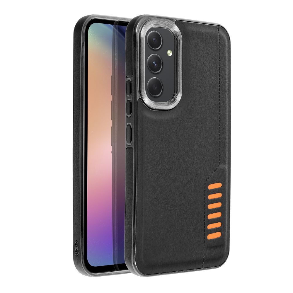 Aizsargvāciņš Samsung A54 5G – MILANO, melns — attēls 2