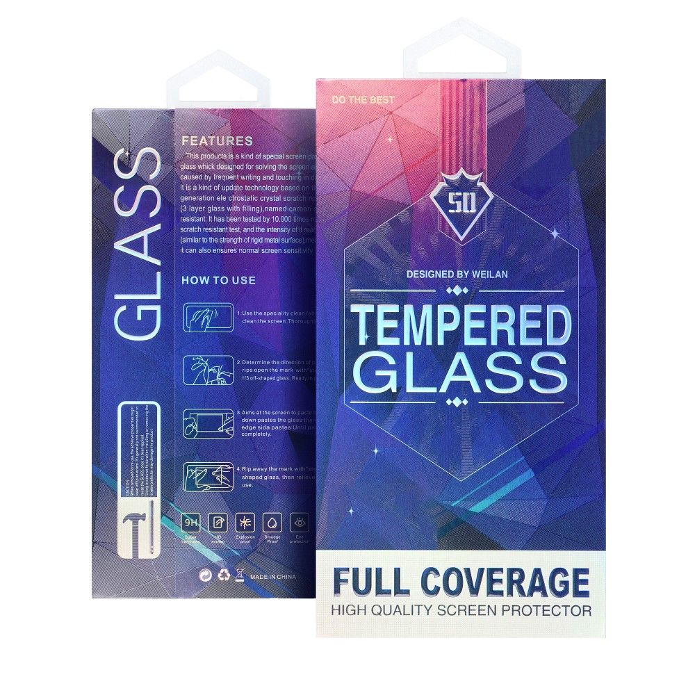 Aizsargstikls Samsung Galaxy S8 Plus (Case Friendly) – 5D Full Glue, melns — attēls 2