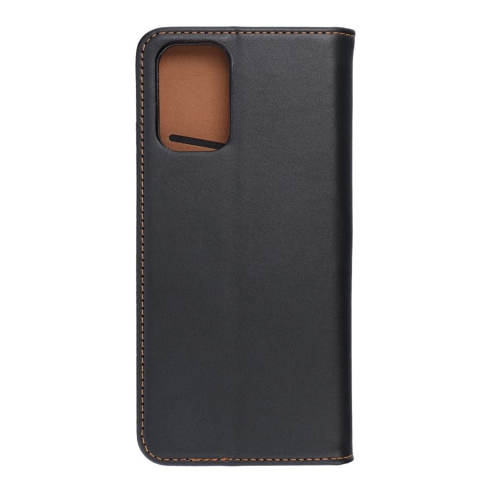 Aizsargvāciņš Xiaomi Redmi 10 / 10 2022 – SMART PRO leather, melns — attēls 2