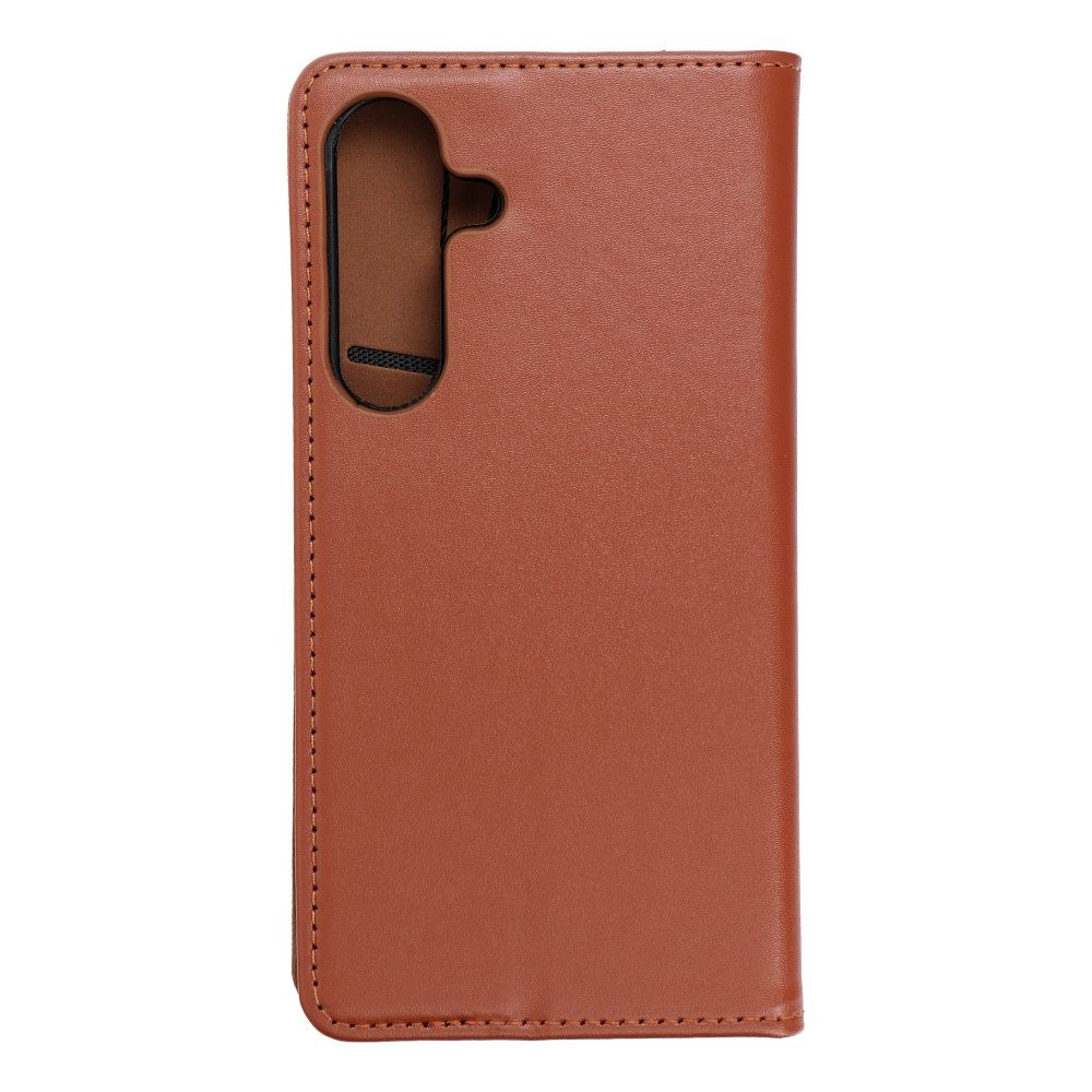 Aizsargvāciņš Samsung S24 – SMART PRO leather, brūns — attēls 2